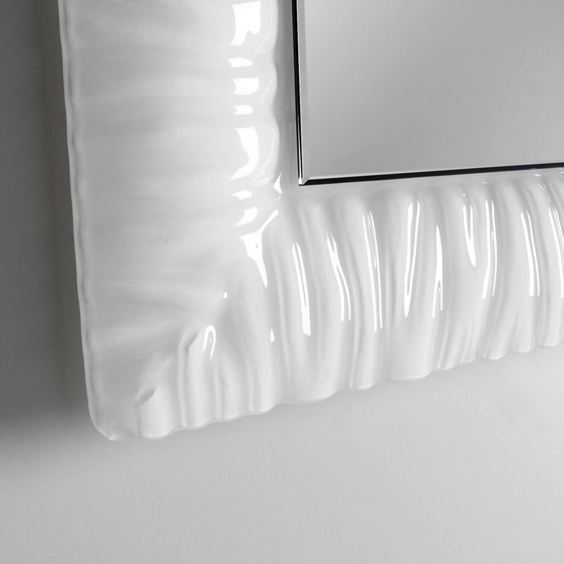 Specchio in 120x2,5x70cm TFT Trasparente Bianco-3