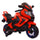 Moto Elettrica per Bambini 2 Posti 12V Jepsen Rossa