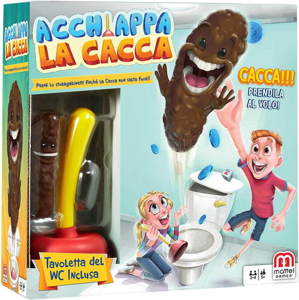 Gioco da Tavolo per Bambini Acchiappa La Cacca Mattel online