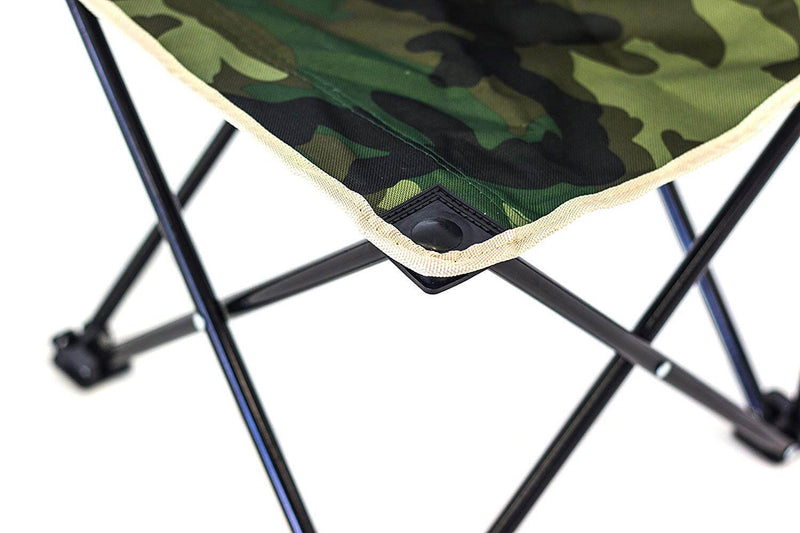 Set Tavolino e 2 Sedie Pieghevoli da Campeggio Menzi Camouflage-2
