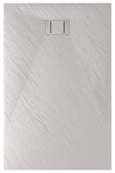 Piatto Doccia 70x90 cm Effetto Pietra Stone Bianco -2