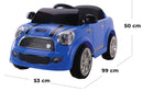 Macchina Elettrica per Bambini 12V Kidfun Mini Car Blu-5