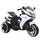 Moto Motocicletta Elettrica per Bambini 6V Kidfun Bianca