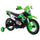 Moto Motocicletta Elettrica per Bambini 6V Kidfun Motocross Verde