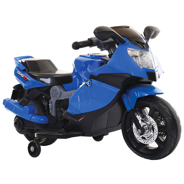 acquista Moto Motocicletta Elettrica per Bambini 6V Kidfun Sportiva Blu