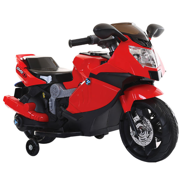 online Moto Motocicletta Elettrica per Bambini 6V Kidfun Sportiva Rossa