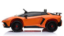 Macchina Elettrica per Bambini 12V Lamborghini Aventador Roadster SV Arancione-6