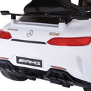 Macchina Elettrica per Bambini 12V Mercedes GTR AMG Bianca-6