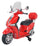 Scooter Elettrico per Bambini 12V con Licenza Piaggio Liberty ABS Rosso