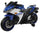 Moto Elettrica per Bambini 12V Kidfun Fast R3 Blu