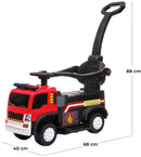 Camion dei Pompieri Elettrico per Bambini 6V Kidfun Rosso-5