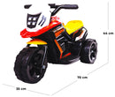 Moto Elettrica per Bambini 6V Kidfun Jolly Rossa-2