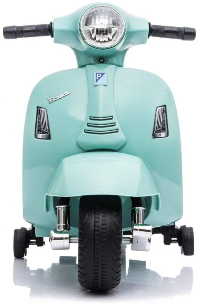 Piaggio Mini Vespa GTS Elettrica 6V per Bambini Verde-7