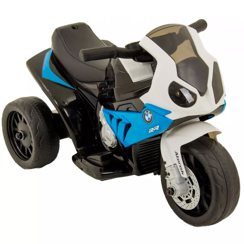Moto Motocicletta Elettrica per Bambini 6V BMW S1000RR Blu-2