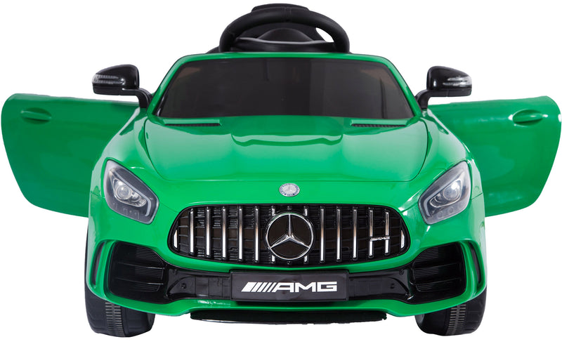 Macchina Elettrica per Bambini 12V Mercedes GTR AMG Nera-3