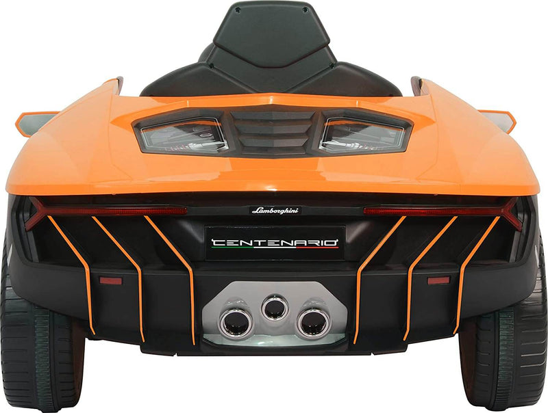 Macchina Elettrica per Bambini 12V Lamborghini Centenario Arancione-7