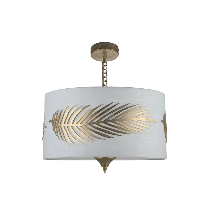 Lampada pendente House in Metallo Farn Oro-5
