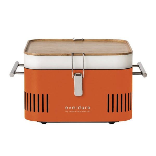 Barbecue Portatile a Carbone Carbonella 42,5x34,7x 23 cm in Metallo Cube Arancio prezzo