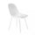 Sedia da Giardino Vichy 55x46,5x85 h cm in Plastica Bianco