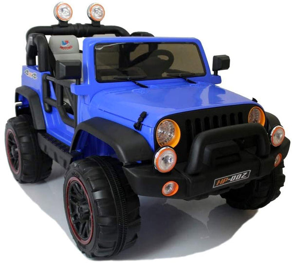 Macchina Elettrica per Bambini 12V 2 Posti Maxi Fuoristrada Blu online
