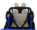 Macchina Elettrica per Bambini 12V 2 Posti Maxi Fuoristrada Blu-5