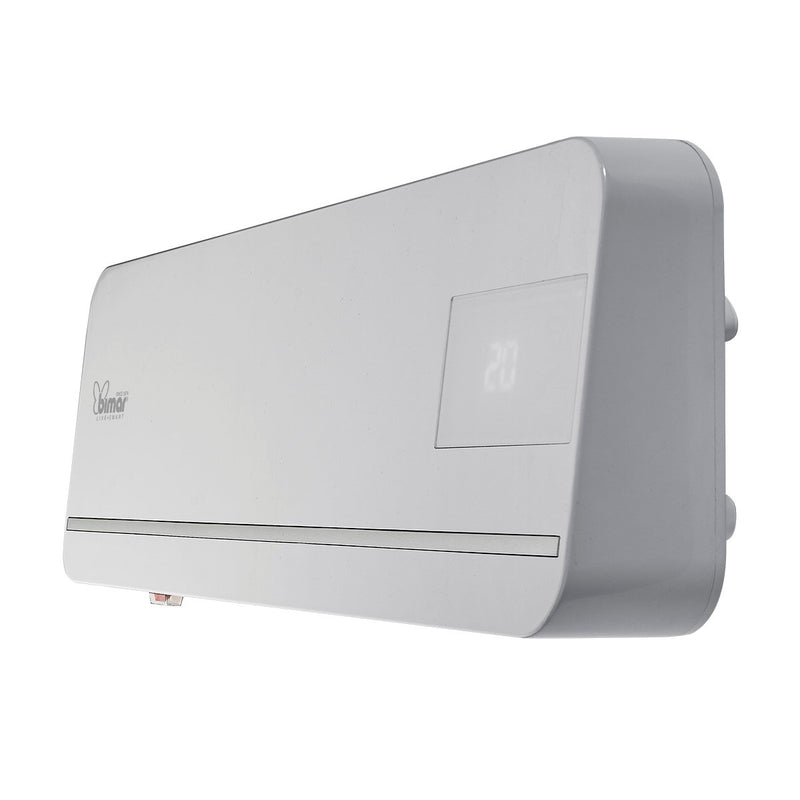 Termoventilatore Caldobagno da Parete Wi-Fi 2000W 56x22x12 cm con Resistenza Ceramica PTC Bimar HP131-3