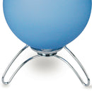 Lampada da Tavolo Treppiedi Blu Sferica Metallo Vetro Abat jour Interno Moderno E14 Ambiente I-192/00600-2