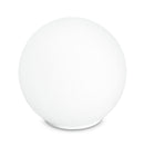 Lumetto Sferico Vetro Bianco Lampada da Tavolo Moderno E27 Ambiente I-LAMPD/L15-1