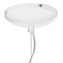 Sospensione Sferica Lampadario Moderno Vetro Bianco E27 Ambiente I-LAMPD/S45-2