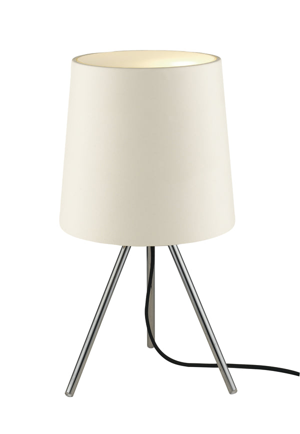 prezzo Lume Treppiedi Alluminio Bianco Diffusore Acrilico Lampada da Tavolo Moderno E14