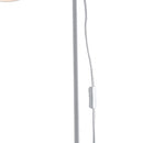 Piantana Metallo Bianco Orientabile Lampada da Terra Moderna E27 Ambiente I-PEOPLE-PT-3