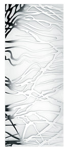Vetro di Ricambio Rettangolare per Plafoniera Kappa decoro Cromato 94,5x25,8 cm Ambiente I-VKAPPA/L HYPNOSE-1