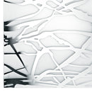 Vetro di Ricambio Rettangolare per Plafoniera Kappa decoro Cromato 56x25,8 cm Ambiente I-VKAPPA/M HYPNOSE-2