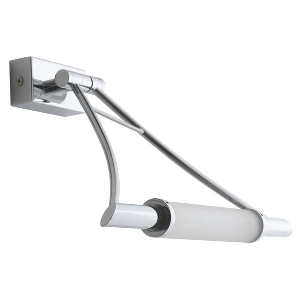 Applique Metallo Cromato diffusori Vetro Lampada Sopra Specchio Bagno R7S online