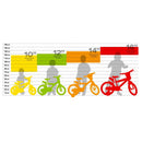 Bicicletta Pedagogica per Bambini 10" Senza Pedali Globber Go Bike Blu-8