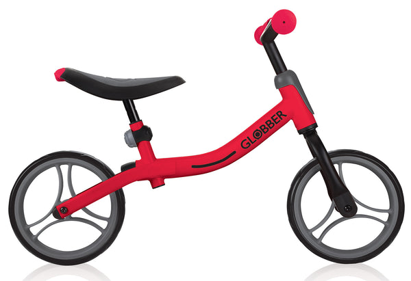 acquista Bicicletta Pedagogica per Bambini 10" Senza Pedali Globber Go Bike Rossa