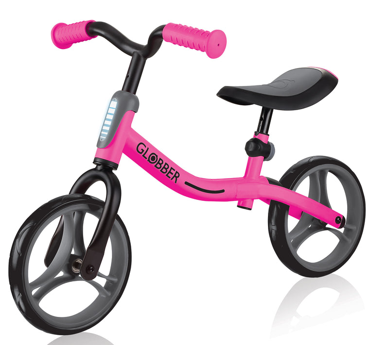 Bicicletta Pedagogica per Bambini 10" Senza Pedali Globber Go Bike Rosa-2