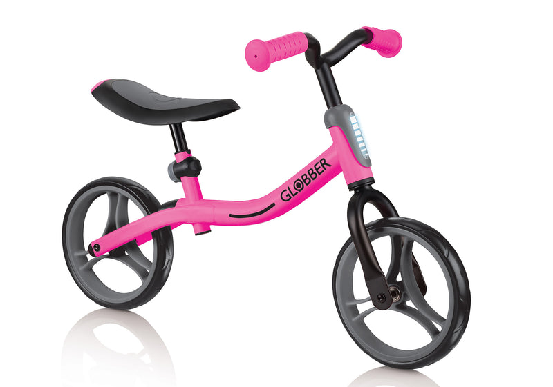 Bicicletta Pedagogica per Bambini 10" Senza Pedali Globber Go Bike Rosa-4