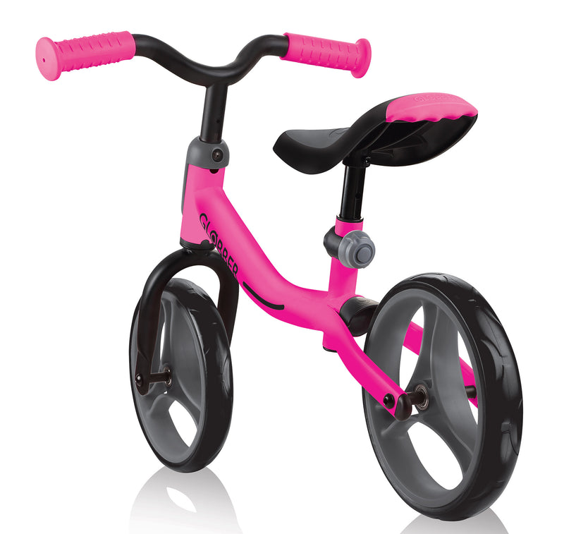 Bicicletta Pedagogica per Bambini 10" Senza Pedali Globber Go Bike Rosa-6