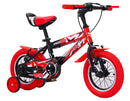 Bicicletta per Bambino 14" 2 Freni V-Brake Magik-Bike Start Pro Rossa e Nera-1