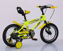 Bicicletta per Bambino 14" 2 Freni Magik-Bike Start Pro Gialla e Nera-2