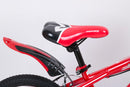 Bicicletta per Bambino 16" con Ammortizzatori Anteriori Magik-Bike Rancing Rossa e Nera-4