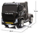 Camion Elettrico per Bambini 12V Truck Nero-5