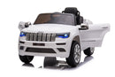 Macchina Elettrica per Bambini 12V Jeep Grand Cherokee Bianca-7