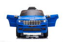Macchina Elettrica per Bambini 12V Jeep Grand Cherokee Blu-6