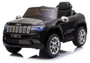 Macchina Elettrica per Bambini 12V Jeep Grand Cherokee Nera-1