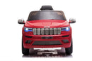 Macchina Elettrica per Bambini 12V Jeep Grand Cherokee Rossa-2