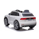 Macchina Elettrica per Bambini 12V Audi Q8 Bianca-4