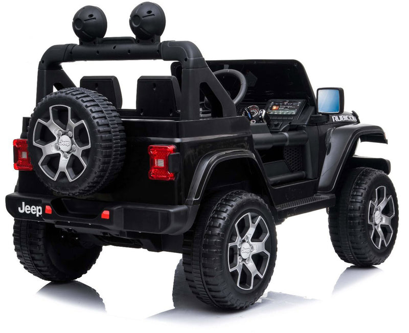 Macchina Elettrica per Bambini 12V Posti con Licenza Jeep