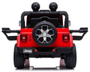 Macchina Elettrica per Bambini 12V 2 Posti Jeep Wrangler Rubicon Rossa-4
